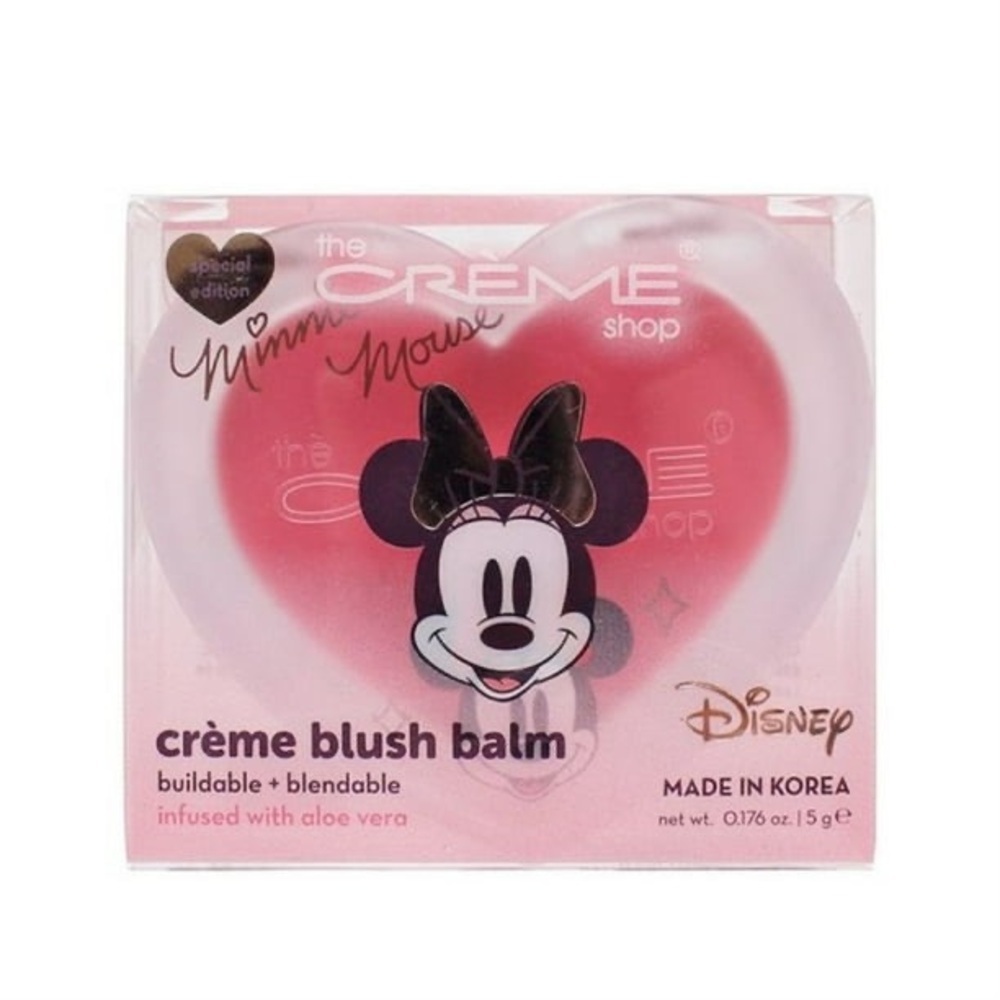 NWOT The Crème Shop | Disney Minnie: Cream Blush Balm in "Date Night"